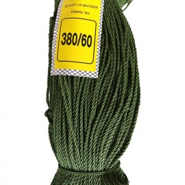 ด้ายเขียว ด้ายไนล่อนสีเขียว ด้ายโปลีเขียวใจ เชือกเขียวเล็ก เบอร์ 380/60