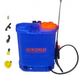เครื่องพ่นยาแบตเตอรี่ 16 ลิตร KOKO แรงดัน 5.5 บาร์ สีน้ำเงิน