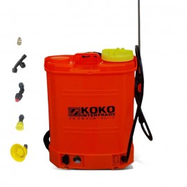 ถังพ่นยาแบตเตอรี่ 16 ลิตร สีส้ม KOKO แรงดัน 5.5 บาร์